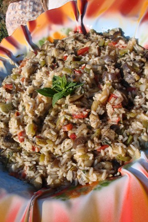 μελιτζανόρυζο