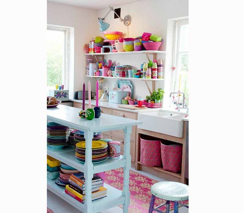 Χρώμα στην κουζίνα