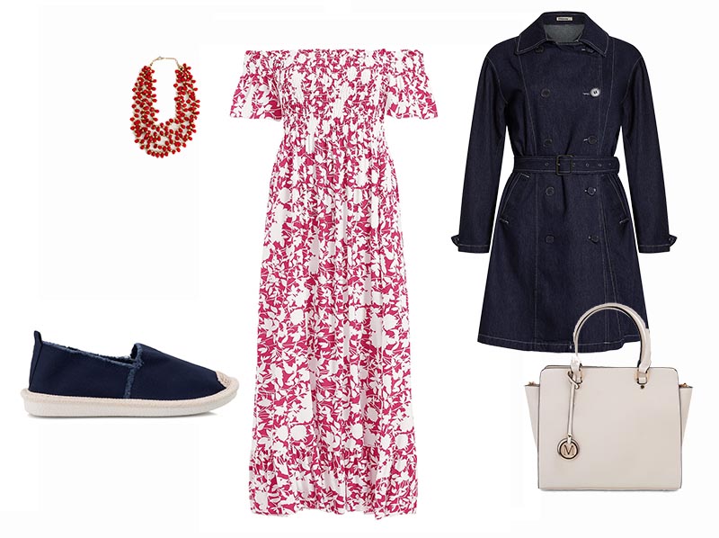 φλόραλ φόρεμα